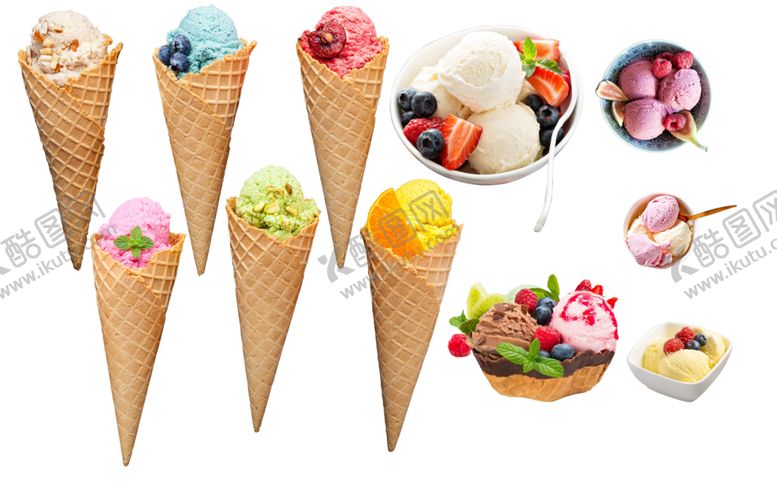 编号：37466610030944123263【酷图网】源文件下载-冰淇淋