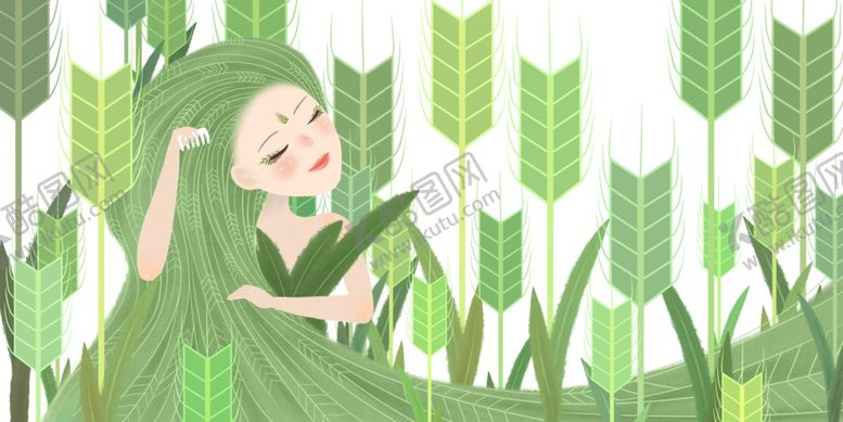 编号：46540311011339172245【酷图网】源文件下载-绿意小满