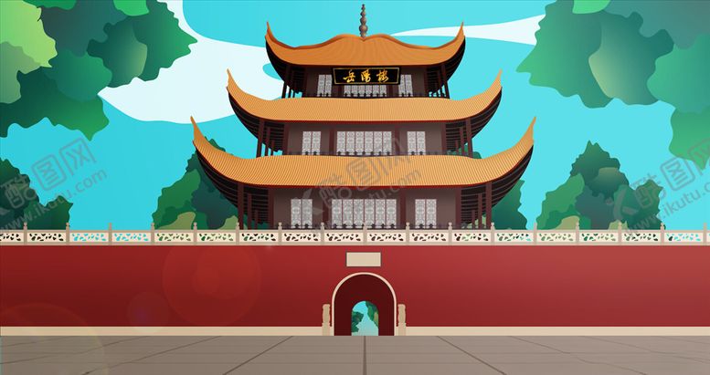 编号：11224805061035442356【酷图网】源文件下载-古风建筑