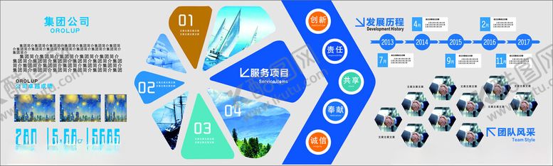 编号：70409412191547579276【酷图网】源文件下载-科技发展历程展示图