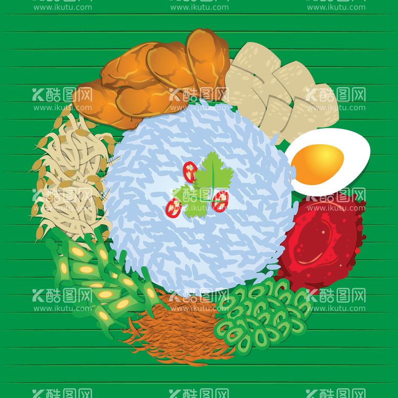 编号：04869309260415540682【酷图网】源文件下载-食物插画  