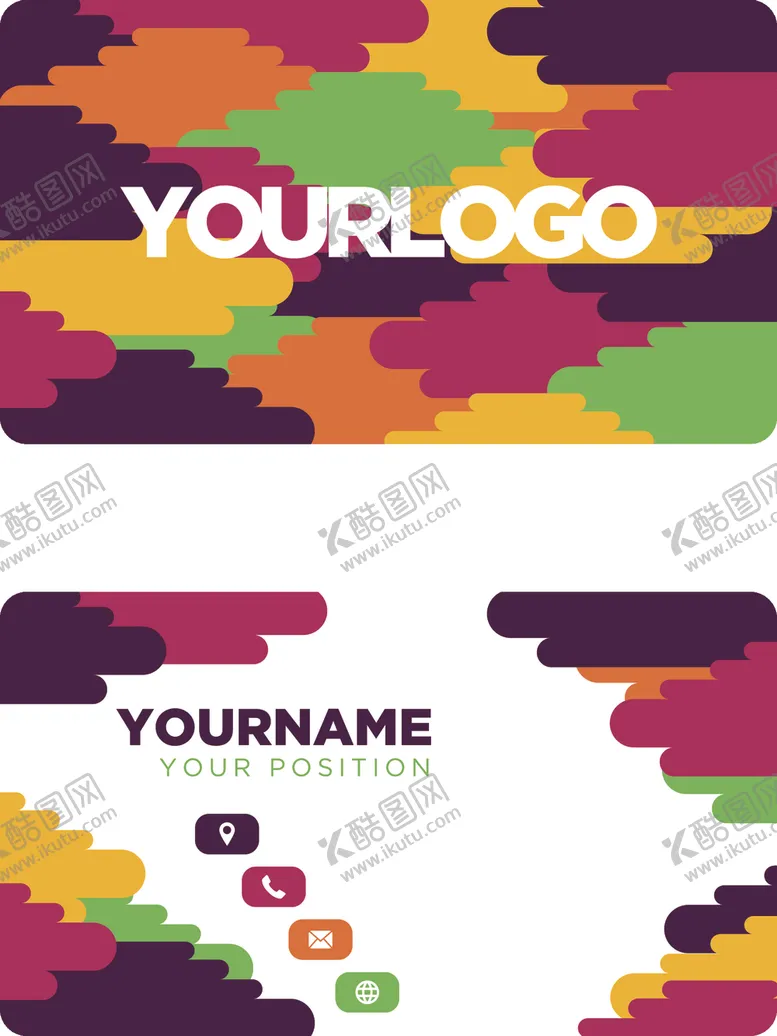 编号：21971206291354461581【酷图网】源文件下载-矢量名片模板