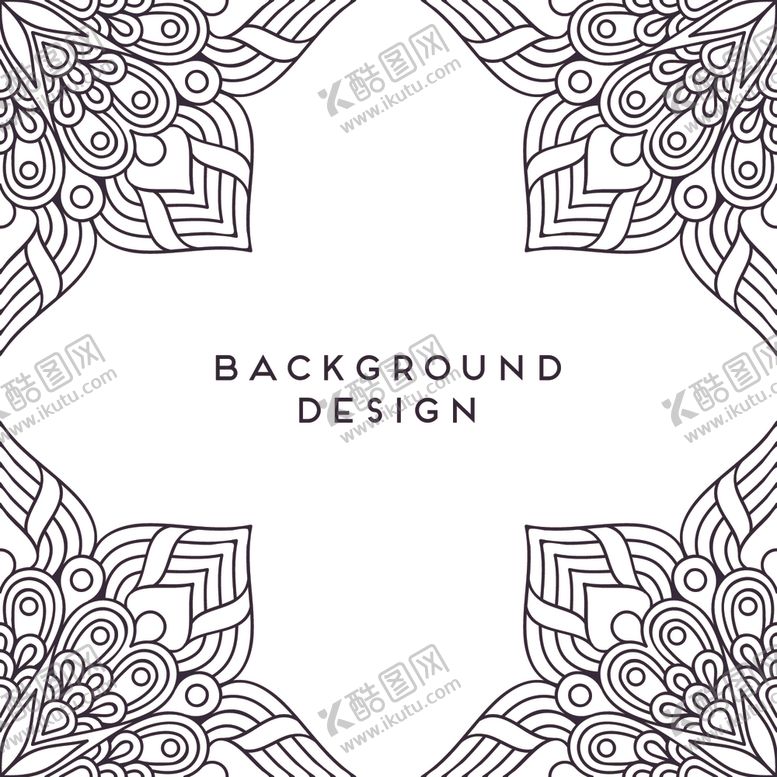 编号：54008709091910115776【酷图网】源文件下载-古典纹饰底纹