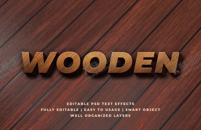 编号：80317710112214022774【酷图网】源文件下载-字体样式木纹浮雕效果