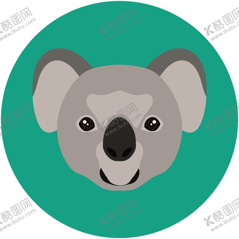 编号：26351310300818208528【酷图网】源文件下载-树懒动物图标标志图形装饰素材