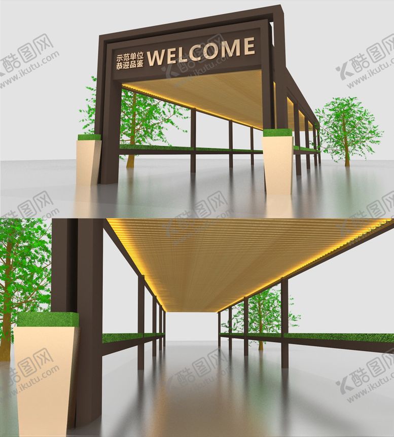 编号：36287209191334434769【酷图网】源文件下载-地产看房通道