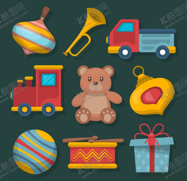 编号：80784309161520359128【酷图网】源文件下载-卡通玩具