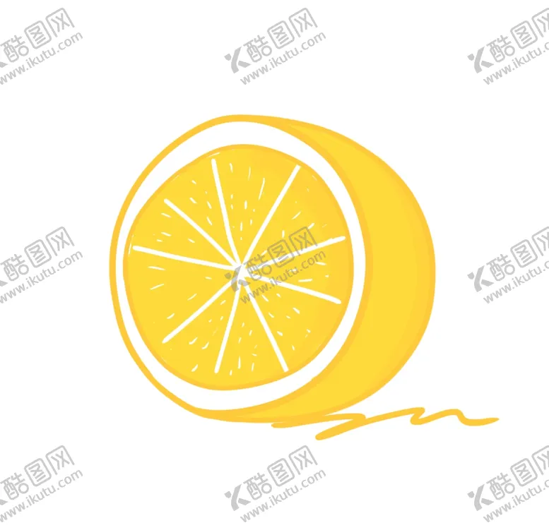 编号：43811602131621198031【酷图网】源文件下载-手绘柠檬插画