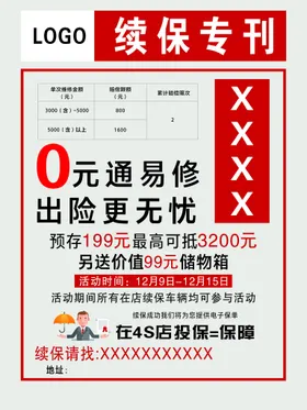 续保创意报纸新闻海报图片