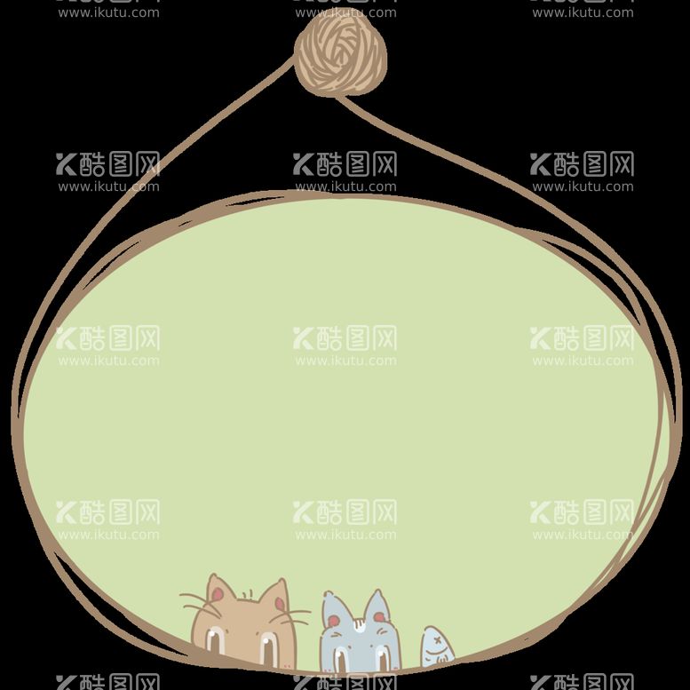 编号：18963010120854058945【酷图网】源文件下载-卡通边框PNG 可爱相框 标签