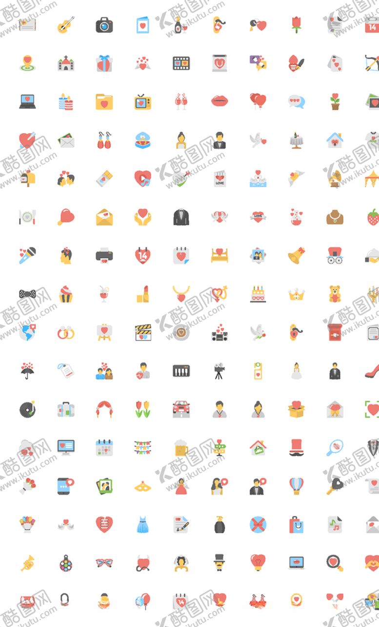 编号：35759409281444344632【酷图网】源文件下载-彩色精细化矢量办公图标