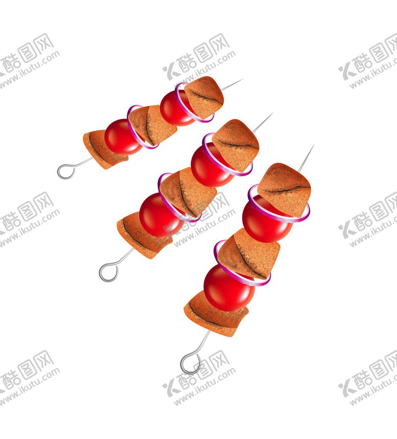 编号：20413609181834533941【酷图网】源文件下载-烤串插画