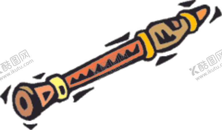 编号：89215709280216466478【酷图网】源文件下载-竖笛