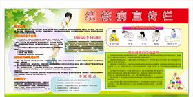 结核病宣传栏.