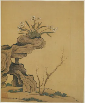 植物花朵工笔画