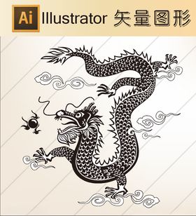 传统剪纸手绘线稿壁纸