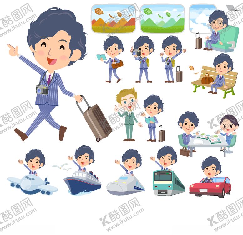 编号：58496409290552486489【酷图网】源文件下载-卡通人物