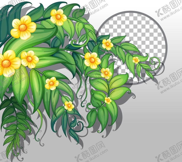 编号：94635709280101452801【酷图网】源文件下载-花草背景  