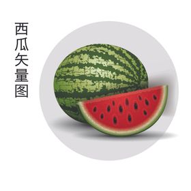 手绘西瓜