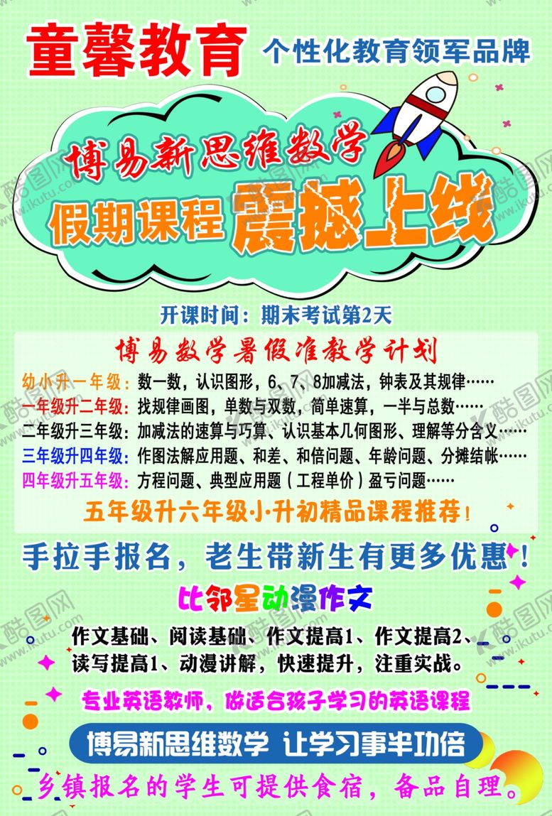 编号：30855309150807414193【酷图网】源文件下载-教育彩页