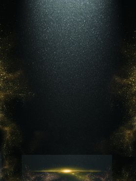黑色质感底纹洒金粉海报背景素材