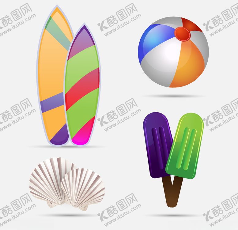 编号：84796005130535146024【酷图网】源文件下载-夏日元素