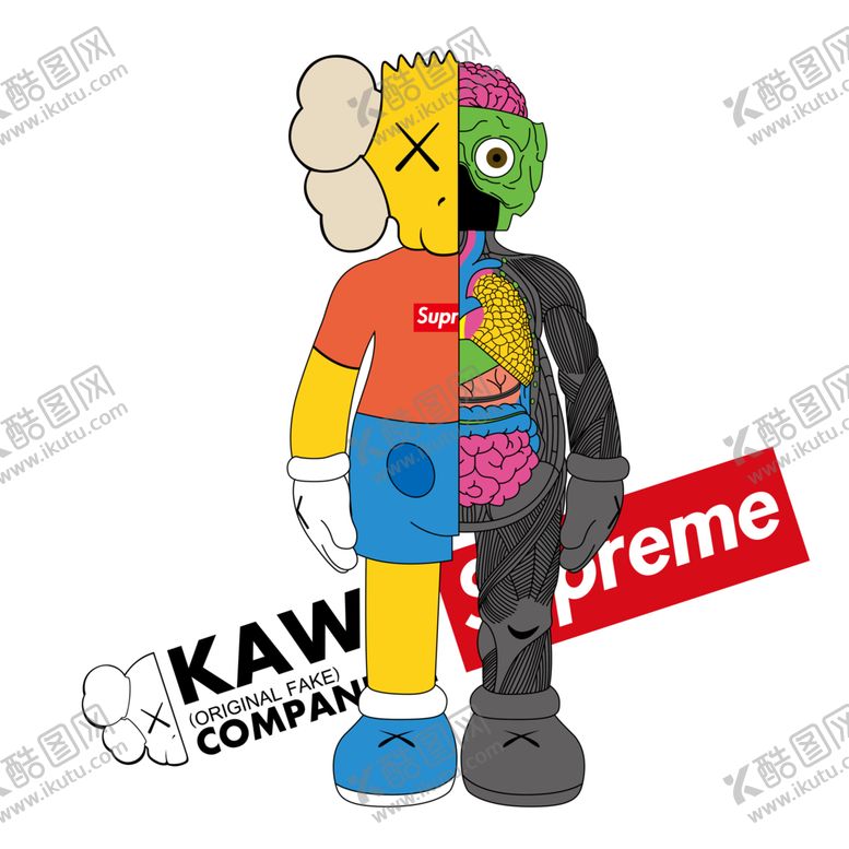 编号：89745110240818062656【酷图网】源文件下载-kaws地毯