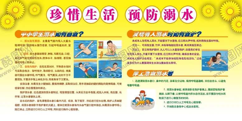 编号：80161107011021185033【酷图网】源文件下载-防溺水
