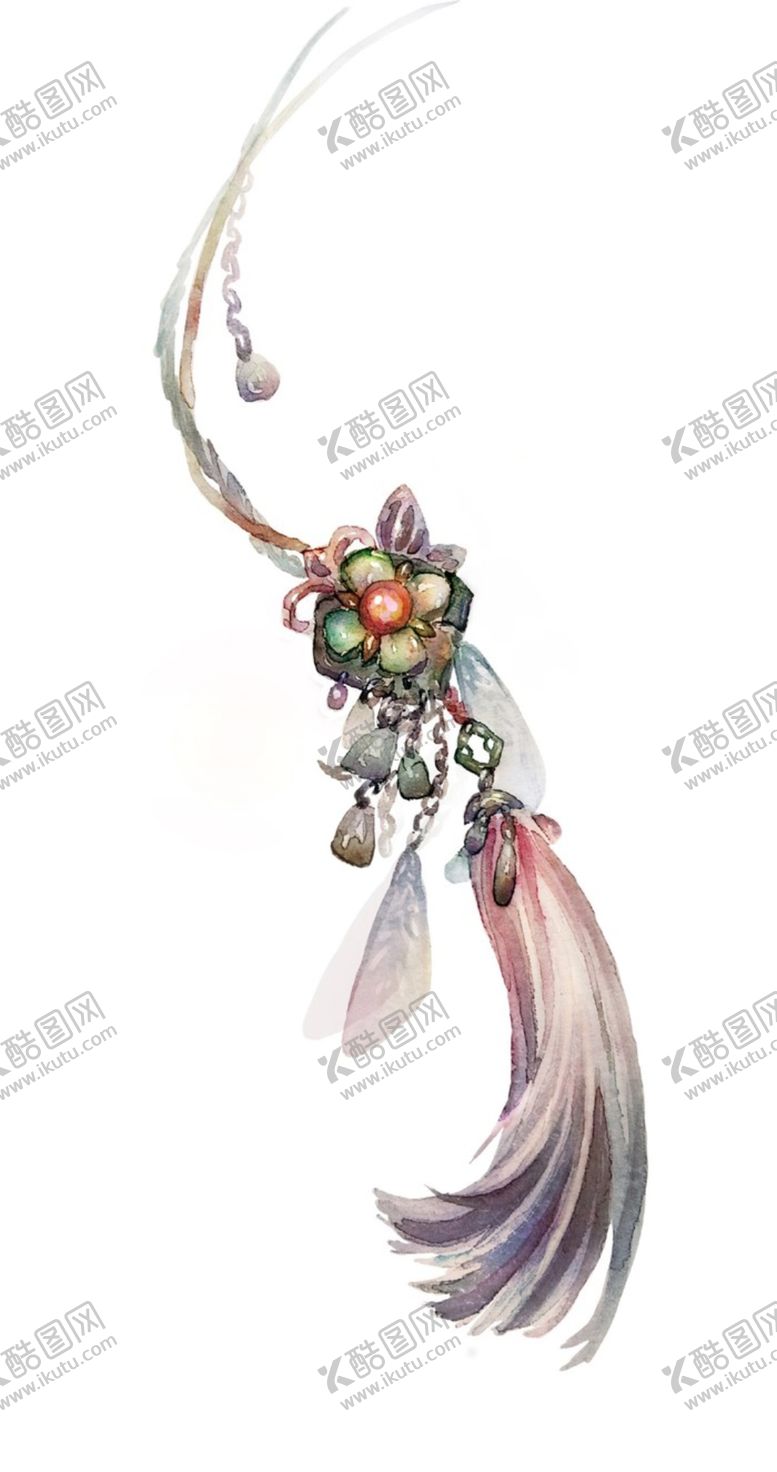 编号：27084109270056030964【酷图网】源文件下载-古风水彩画 