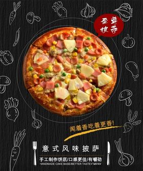 披萨灯片