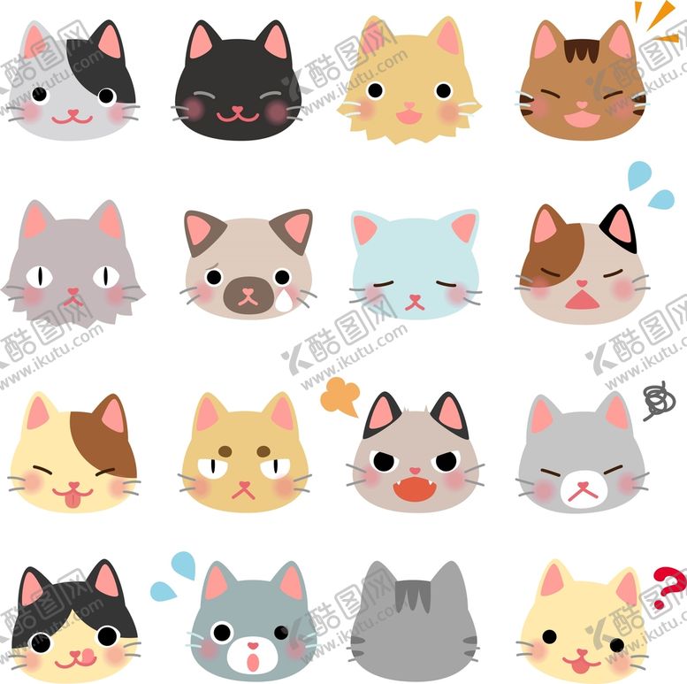 编号：89415609120114327241【酷图网】源文件下载-卡通猫