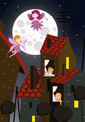 创意童话世界花仙子
