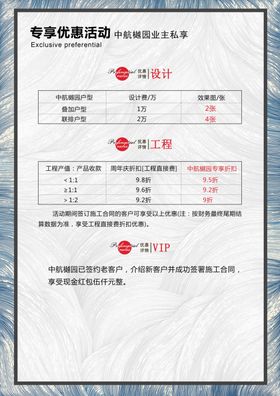 单页优惠DM