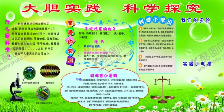 编号：72502806280236234149【酷图网】源文件下载-科学小常识