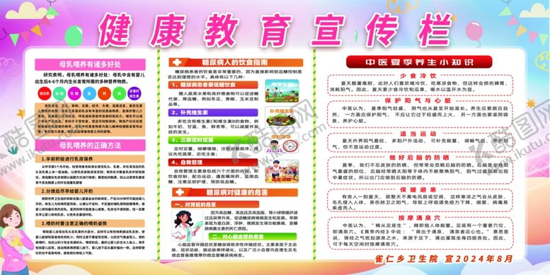 编号：28003604061422389224【酷图网】源文件下载-健康教育宣传栏