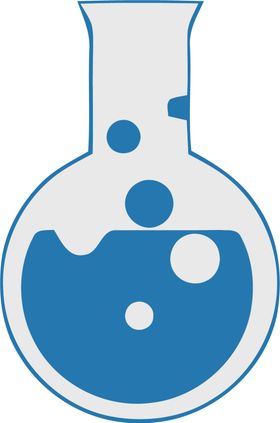 圆底烧瓶化学实验器材PNG