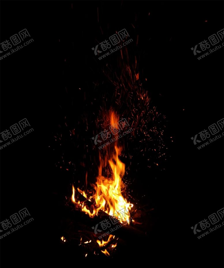 编号：69382910170601538412【酷图网】源文件下载-火焰特写火焰素材篝火火苗