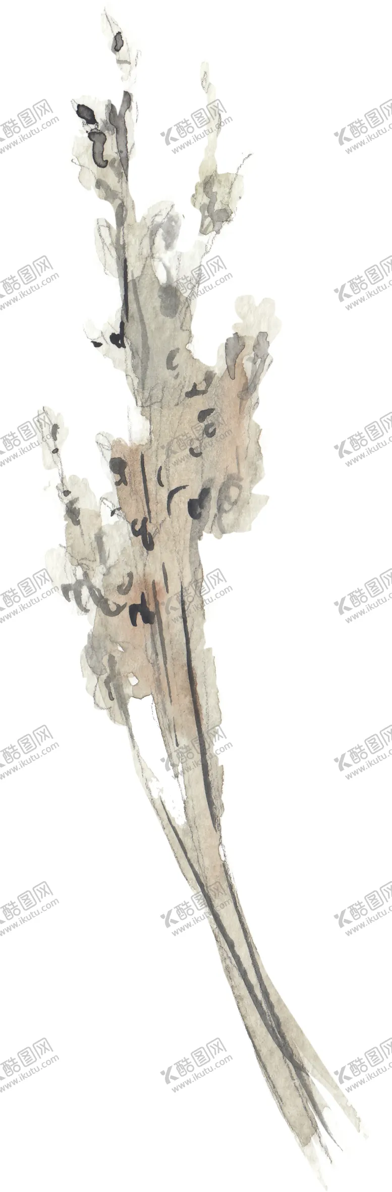 编号：30841406250430299430【酷图网】源文件下载-北欧小清新水彩植物图案