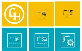 logo公众号矢量图黄色