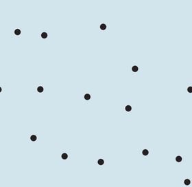 浅蓝色背景上的黑色散点