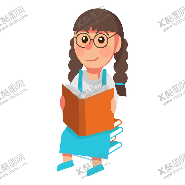 编号：03521909300205406094【酷图网】源文件下载-卡通学生形象