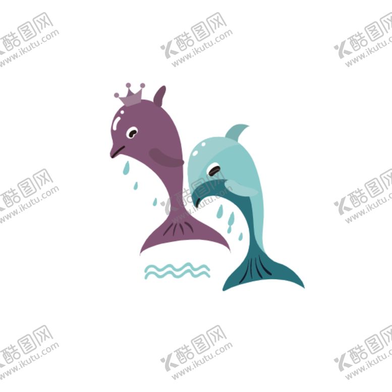 编号：32210707060208201154【酷图网】源文件下载-海洋生物图标图形装饰海报素材