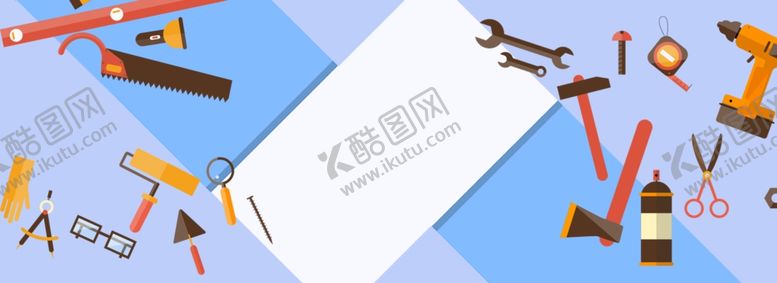 编号：24726109171517388801【酷图网】源文件下载-劳动节工具海报banner