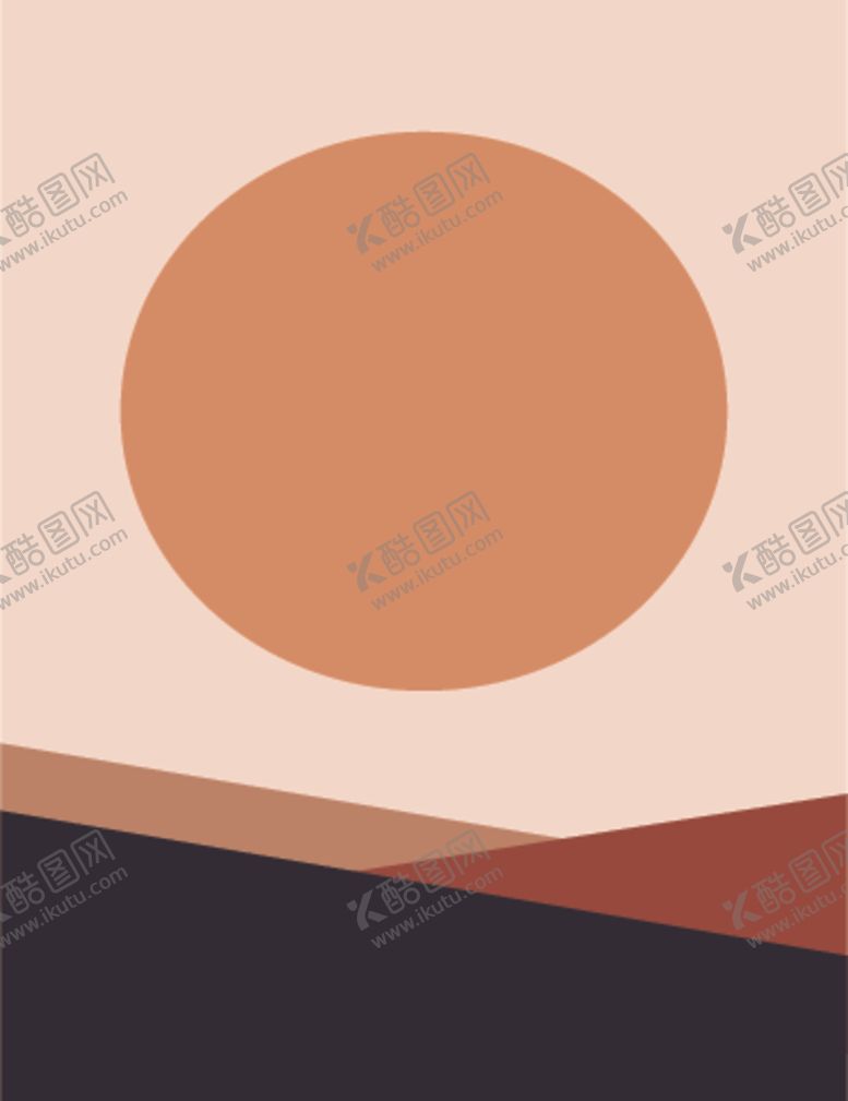 编号：95424506190734528707【酷图网】源文件下载-抽象图形拼接装饰画