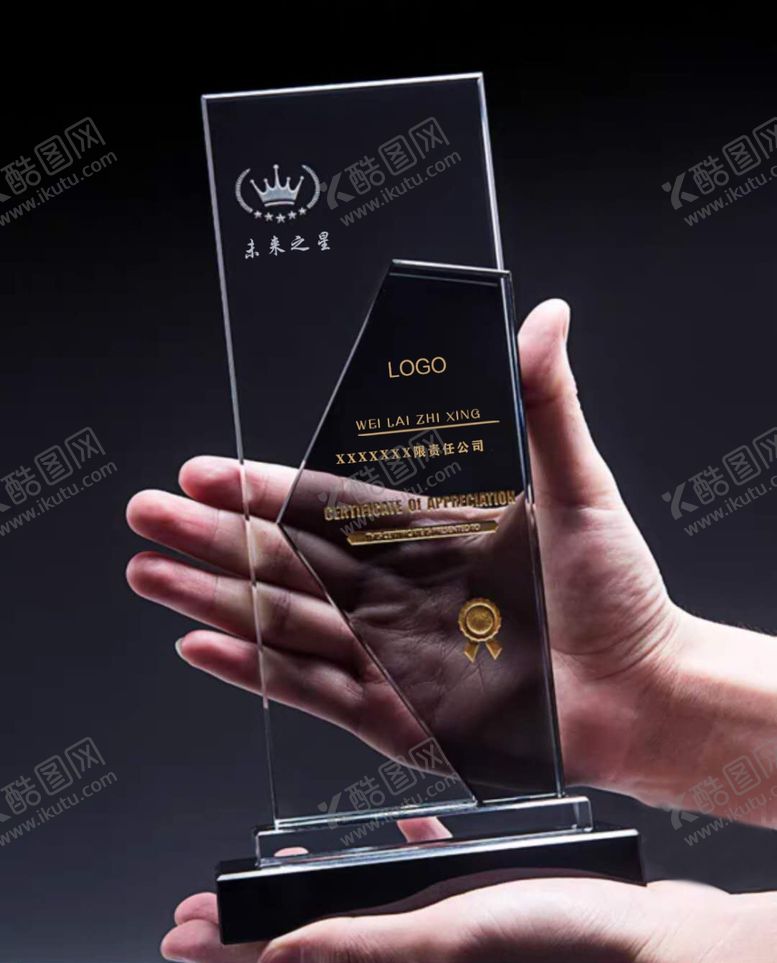 编号：98170109201808164970【酷图网】源文件下载-未来之星奖杯效果图