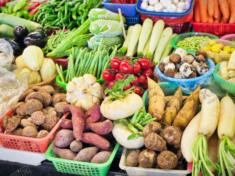 编号：86916207121259094129【酷图网】源文件下载-菜场