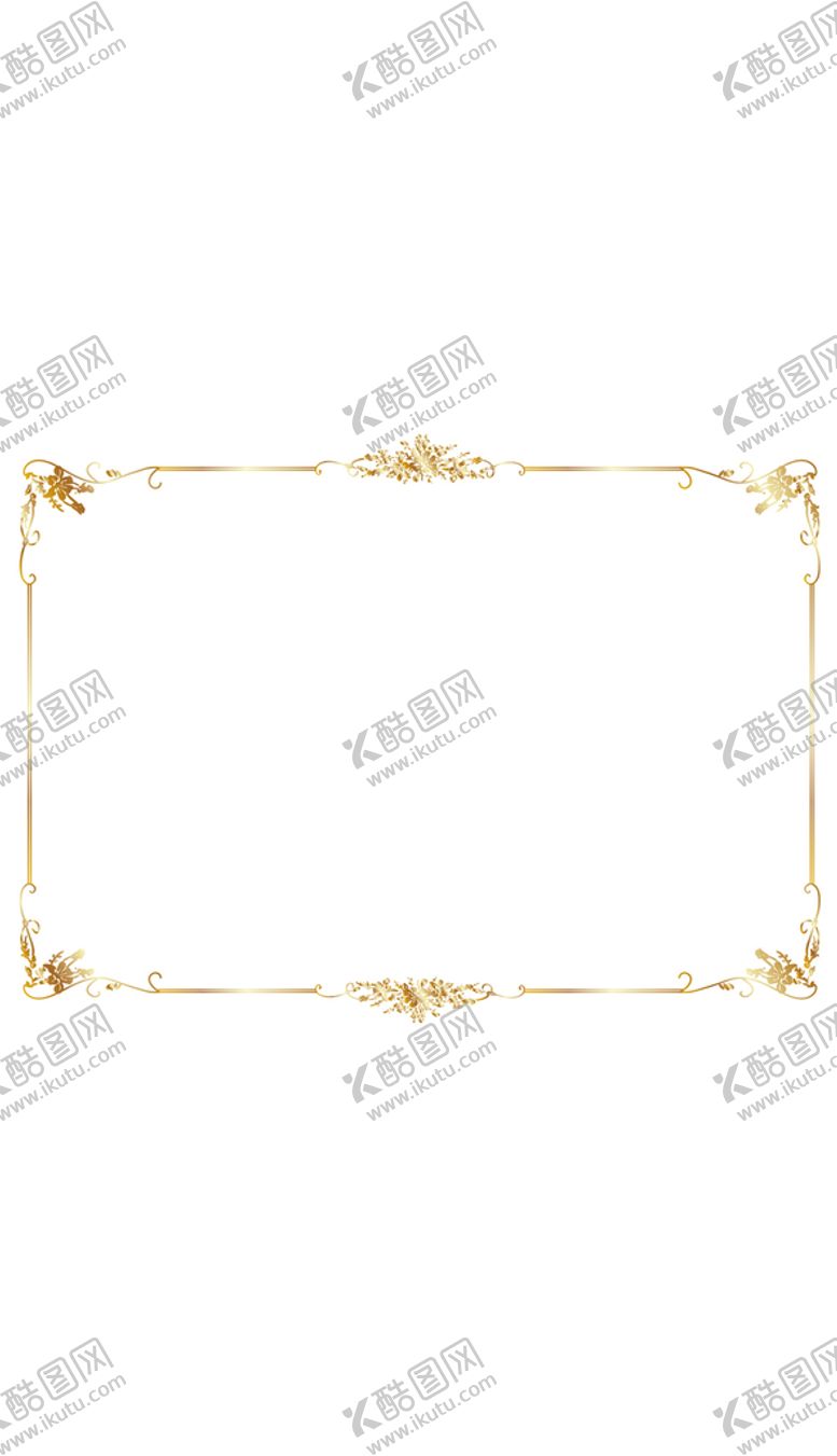 编号：50391709191728405986【酷图网】源文件下载-烫金欧式边框花纹授权书荣誉证书