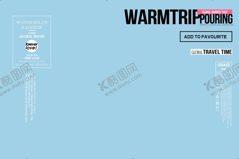 编号：62302910150424382709【酷图网】源文件下载-小清新淡色文字排版设计