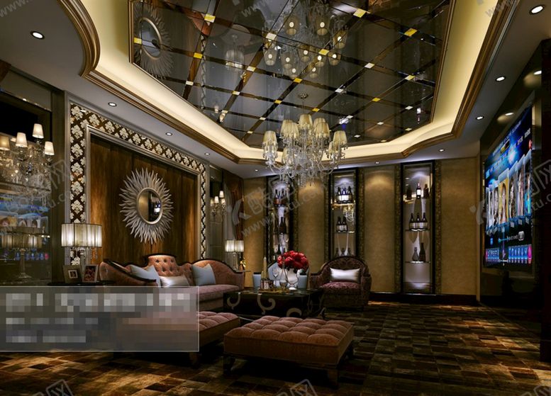 编号：45056109221134448606【酷图网】源文件下载-KTV酒吧桑拿3D效果