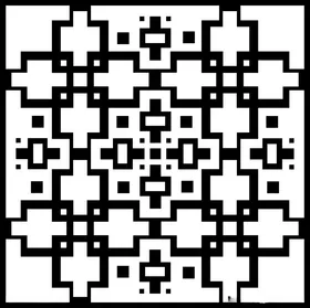 手绘图形花纹欧式艺术钢笔画艺术抽象